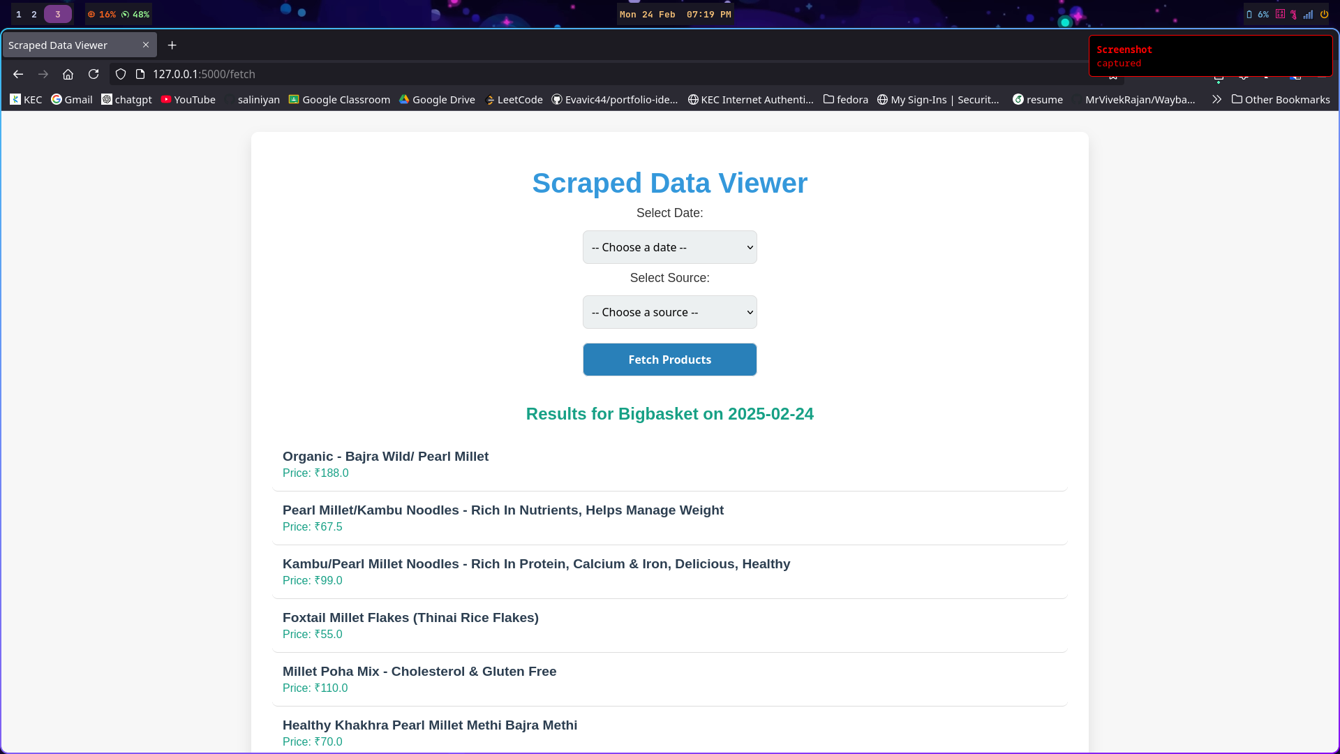 E‑commerce Web Scraping